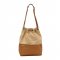 FIRST LUV Bucket Bag/ Tan/LUV MY BAG